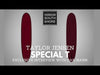 Taylor Jensen SPECIAL T (9'0-9'6) Single Fin Thunderbolt Red Candy Deep Red