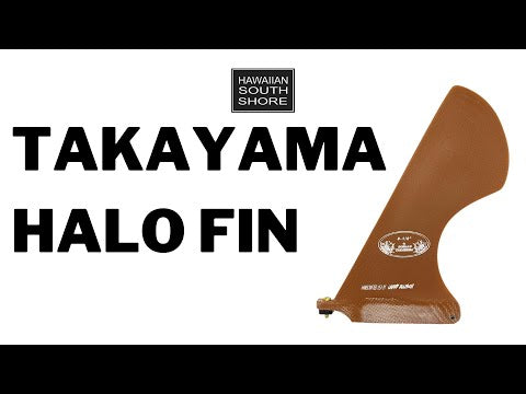 Takayama HALO CENTER FIN 7.5&quot;-8.5&quot;/Almond Color