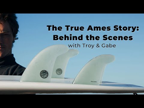 SINGLE FIN True Ames Greenough 4A (6.5"-10.5")