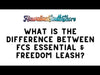 FCS Leash Competition Essential 5'/6'/Flame Red