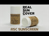 Real Sun Cover Sunscreen Natural Face Stick Reef Safe Cocoa Color Smell