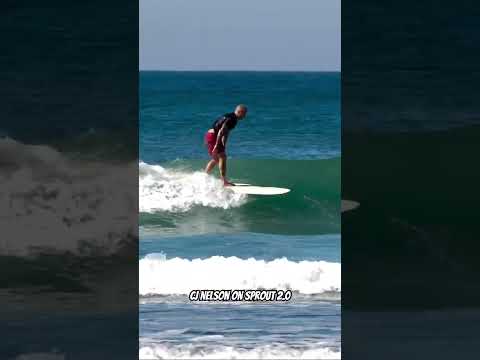 Shop CJ Nelson Sprout 2.0 Surfboard |Thunderbolt Silver| Hawaii