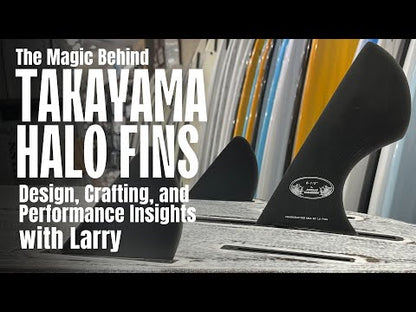 Takayama FCS Halo Longboard Side Bite (4 1/2" - 4 1/8") Smoke