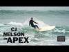 CJ Nelson APEX 9'6"-9'11"/Single Fin Thunderbolt Tech Light Tan