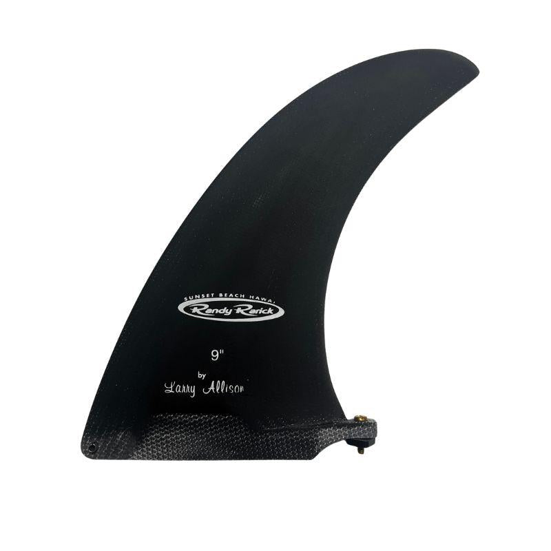 Randy Rarick x Larry Allison Surfboard Fin (6" - 10") Black - Must - Have for Surfers