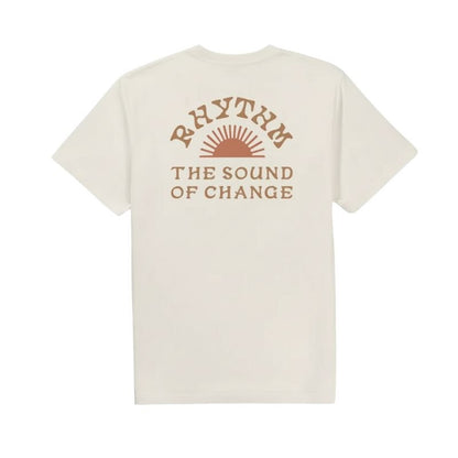 RHYTHM T-Shirt Awake (XSmall) Vintage White - Must - Have for Surfers
