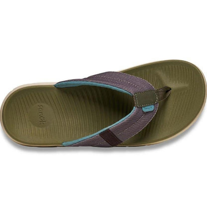 Sanuk Sandal Men's Beer Foamie - Olive - Must-Have for Surfers