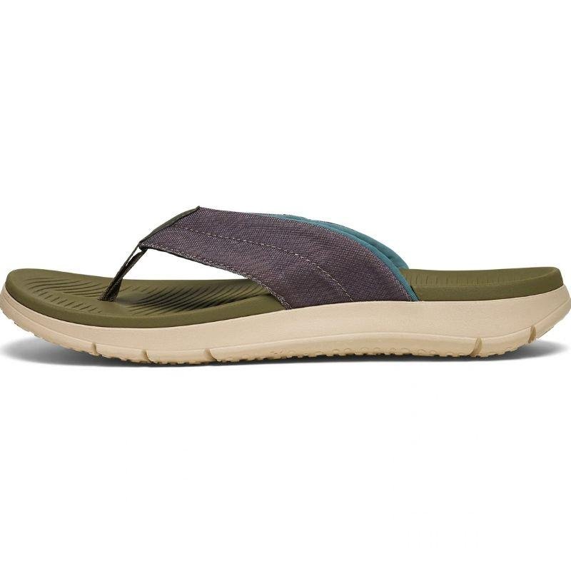 Sanuk Sandal Men's Beer Foamie - Olive - Must-Have for Surfers