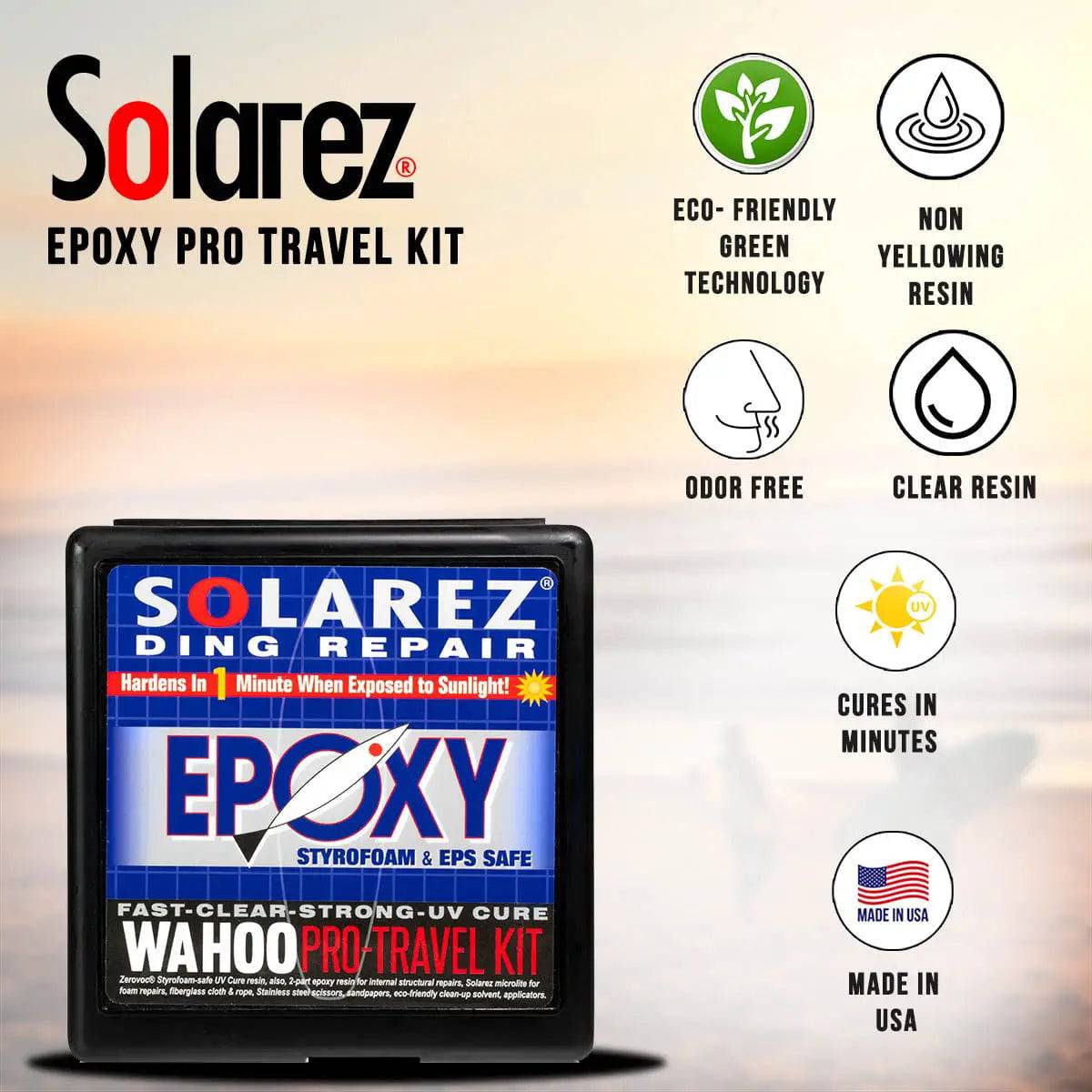 SOLAREZ Epoxy Pro Travel Kit - Hawaiian South Shore