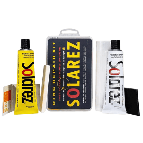 Solarez Poly Pro Travel Kit for polyester surfboard repairs