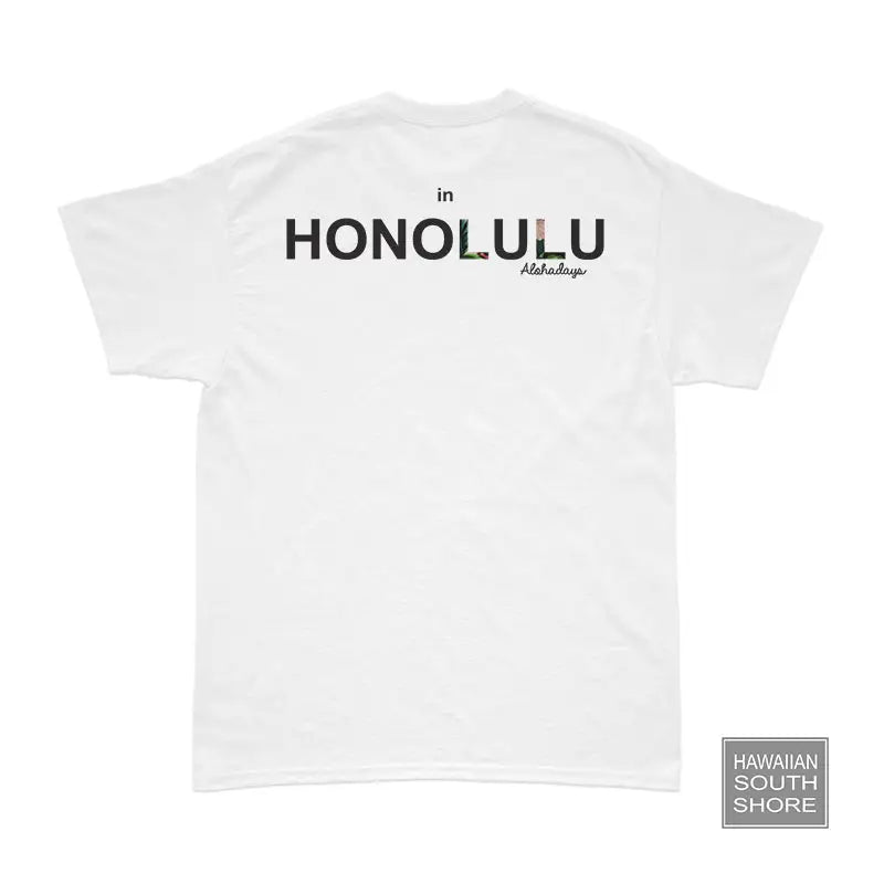 Aloha Days Surf in Honolulu Shirt Original White-SHOP CLOTHING-ALOHA DAYS-[SURFBOARDS HAWAII SURF SHOP]-HawaiianSouthShore