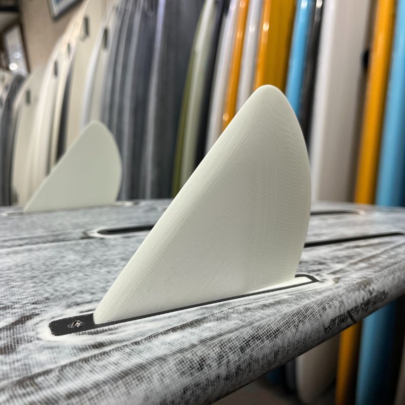 Takayama FUTURES Halo Longboard Side Bite (3 3/4 - 4 3/4) White - Must - Have for Surfers