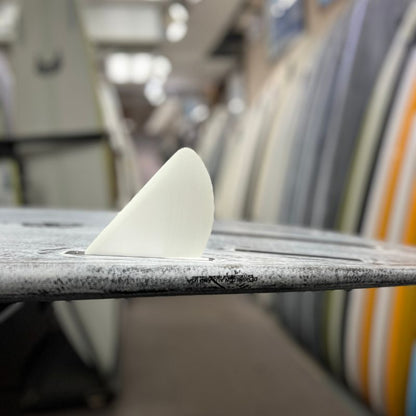 Takayama FUTURES Halo Longboard Side Bite (3 3/4 - 4 3/4) White - Must - Have for Surfers