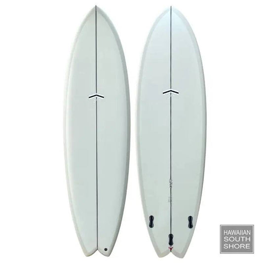 CJ Nelson MILO Fish 2 Fin (6'3-6'9)  FCS Thunderbolt Red VOLAN