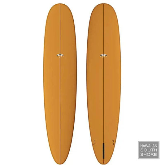 Parallax Plus 2+1 fin setup with classic longboard fin configuration