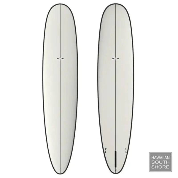 CJ Nelson PARALLAX PLUS 2+1 Fin Thunderbolt Black - 8'3 V61.51 White/C