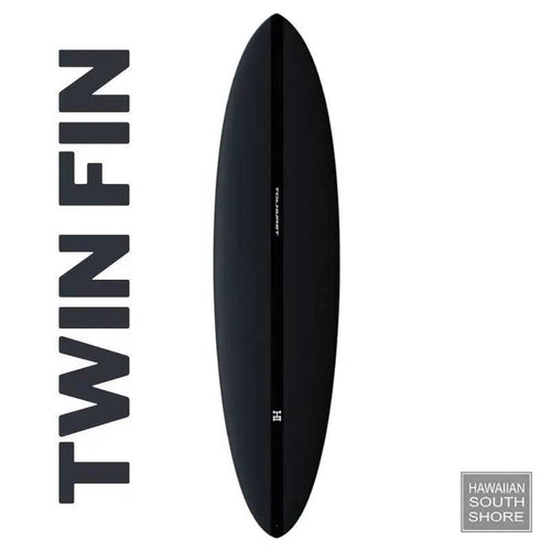 Harley Ingleby MID 6 MINI TWIN (6'4-6'10) Thunderbolt Black FCS II