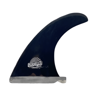 SINGLE FIN California Classic Fin (6.5"-10") Black - hawaii