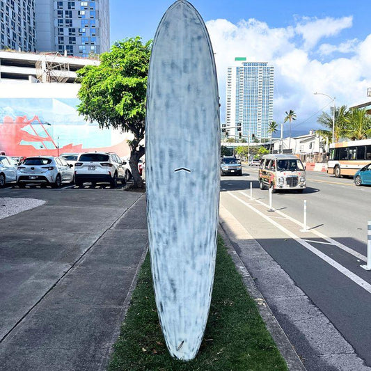 Used CJ Nelson OUTLIER Single Fin (9'0) Thunderbolt Black - Must - Have for Surfers