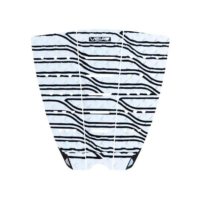 Front deck VEIA Deckpad Explorer Waveform 3 Piece Squash Orbiter White