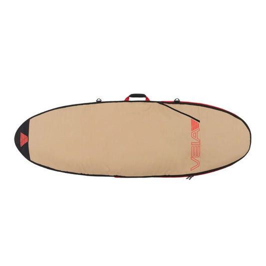 VEIA Explorer Mid Length Day Surfboard Bag Desert - Must - Have for Surfers
