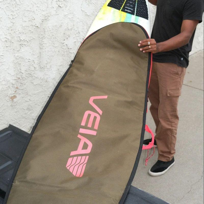 VEIA Explorer Shortboard Day Bag (6'6) Squadron - Must-Have for Surfers