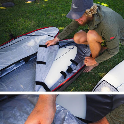 VEIA John John Florence 3/2 Convertible Travel Coffin Bag (6'0") Coyote - Must - Have for Surfers