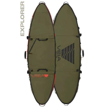 VEIA John John Florence Explorer 2 Shortboard Travel Bag (6'6 | 7'0) - Must-Have for Surfers