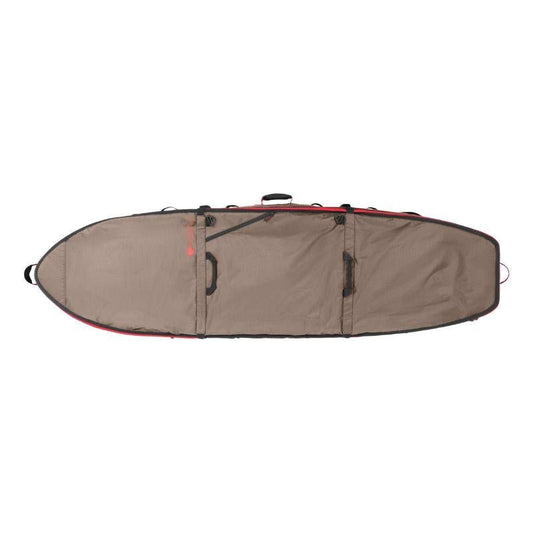VEIA John John Florence Wheeled 3 Board Hybrid Travel Bag (6'0" - 7'0") Coyote - Must-Have for Surfers