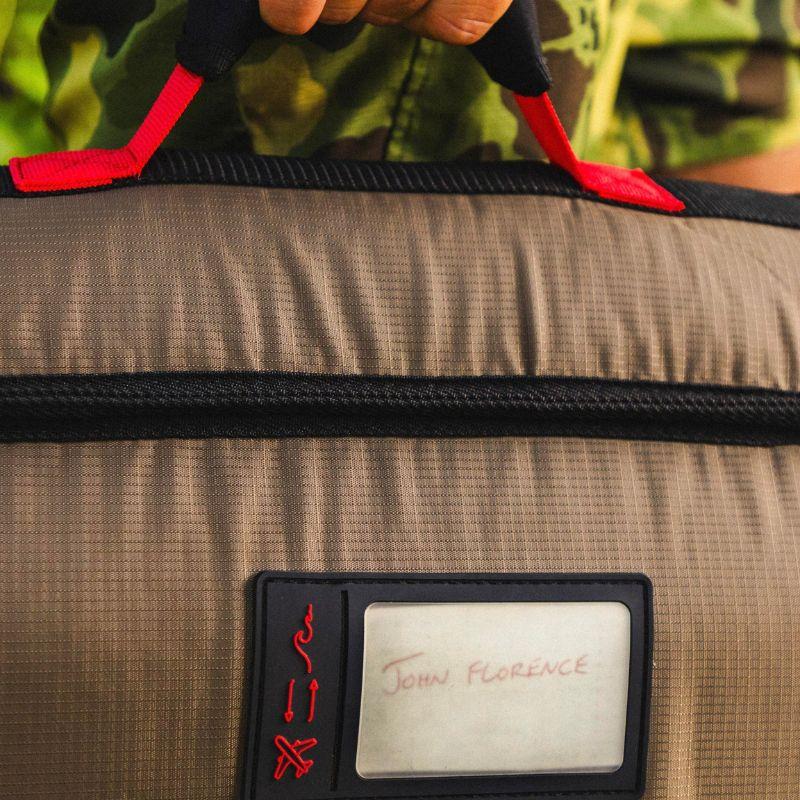 VEIA John John Florence Wheeled 3 Board Hybrid Travel Bag (6'0" - 7'0") Coyote - Must-Have for Surfers