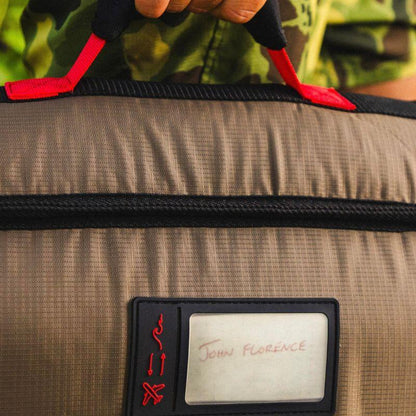 VEIA John John Florence Wheeled 3 Board Hybrid Travel Bag (6'0" - 7'0") Coyote - Must-Have for Surfers