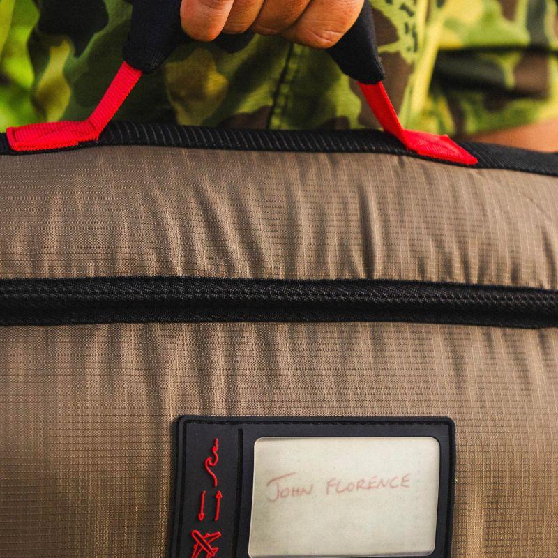 VEIA John John Florence Wheeled 3/2 Convertible Travel Bag (6'0" - 6'6") Coyote
