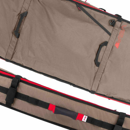 VEIA John John Florence Wheeled 3/2 Convertible Travel Bag (6'0" - 6'6") Coyote