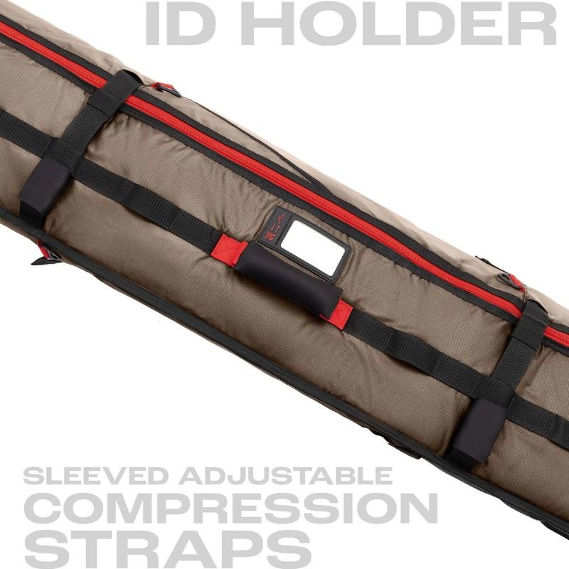 VEIA John John Florence Wheeled 4 Board Travel Bag Coyote - Must - Have for Surfers