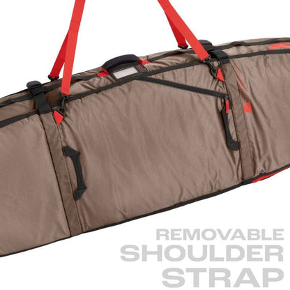 VEIA John John Florence Wheeled 4 Board Travel Bag Coyote - Must - Have for Surfers