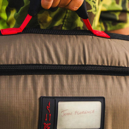 VEIA John John Florence Wheeled 4 Board Travel Bag Coyote - Must - Have for Surfers