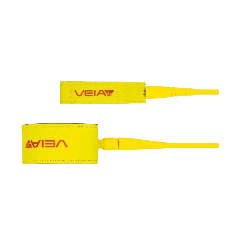 VEIA Leash JJF PRO 5'/6'/7'/Yellow Red - SHOP SURF ACC. - [Surfboards Surf Shop and Clothing Boutique Honolulu]