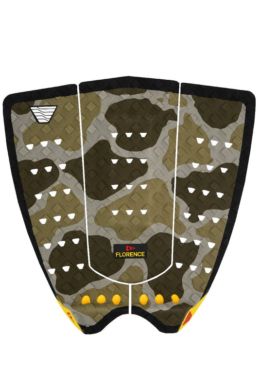VEIA x FLORENCE JJF Round Tail Pro Pad - Florence Camo (For Online Purchase Only) - Must - Have for Surfers