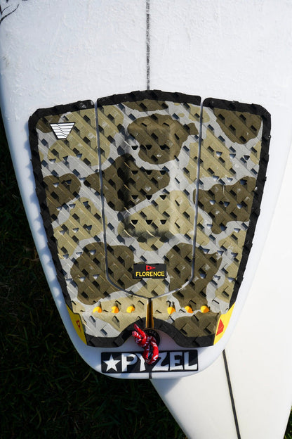 VEIA x FLORENCE JJF Squash Tail Pro Pad - Florence Camo (For Online Purchase Only) - Must - Have for Surfers