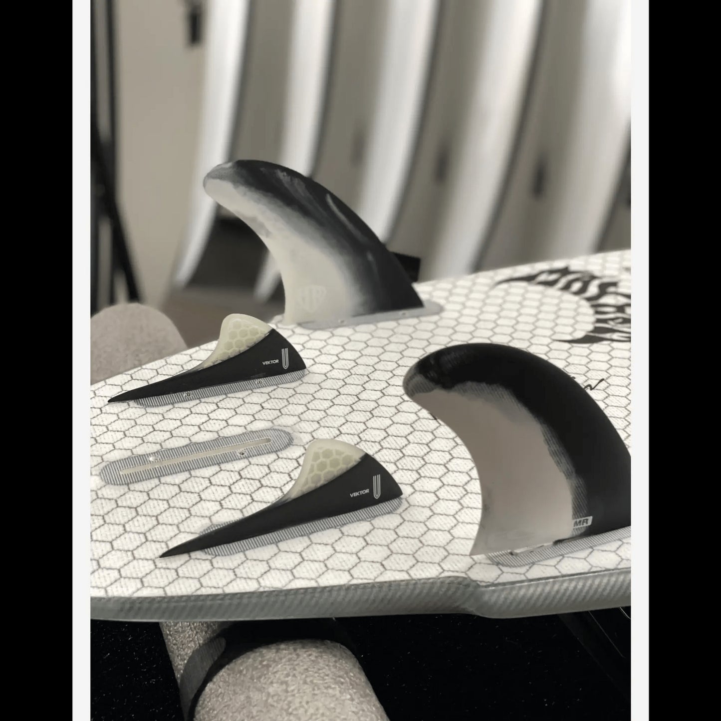 Vektor Drive Knubster FCS II Compatible White Color - SHOP SURF ACC. - [Surfboards Surf Shop and Clothing Boutique Honolulu]