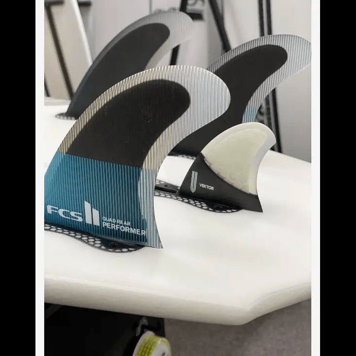 Vektor VFC Knubster FCS Compatible White Color - SHOP SURF ACC. - [Surfboards Surf Shop and Clothing Boutique Honolulu]