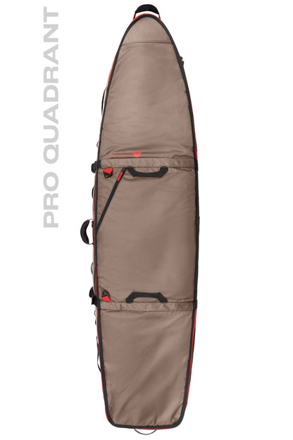 Wheeled JJF 4 Board Travel Bag - Coyote (For Online Purchase Only) - Must - Have for Surfers