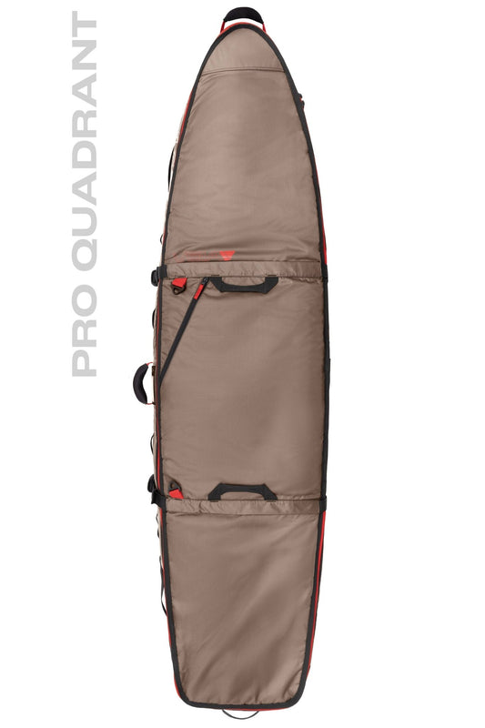 Wheeled JJF 4 Board Travel Bag - Coyote (For Online Purchase Only) - Must - Have for Surfers
